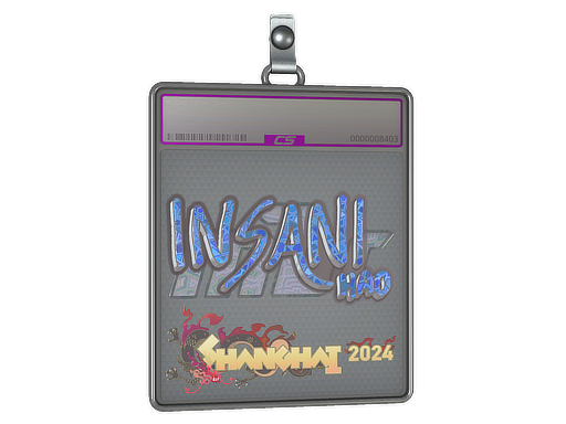 Sticker Slab | insani (Holo) | Shanghai 2024