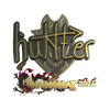 Sticker | huNter- (Gold) | Shanghai 2024