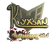 Sticker | kyxsan (Gold) | Shanghai 2024
