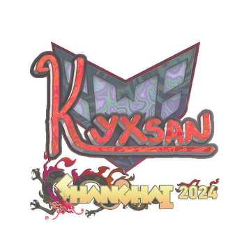 Sticker | kyxsan (Holo) | Shanghai 2024