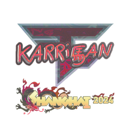 Sticker | karrigan (Holo) | Shanghai 2024