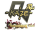 Sticker | Kaze (Gold) | Shanghai 2024