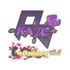 Sticker | Kaze (Glitter) | Shanghai 2024
