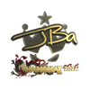Sticker | JBa (Gold) | Shanghai 2024
