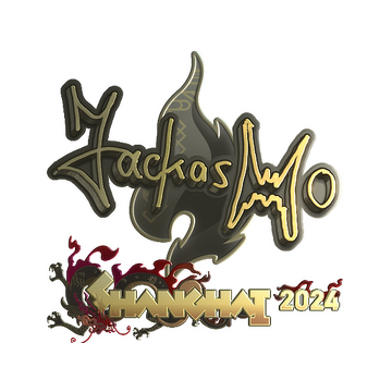 Sticker | jackasmo (Gold) | Shanghai 2024