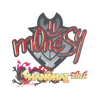 Sticker | m0NESY (Glitter) | Shanghai 2024