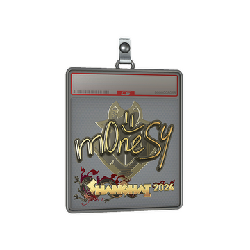 Sticker Slab | m0NESY (Gold) | Shanghai 2024