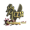 Sticker | mezii (Gold) | Shanghai 2024