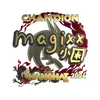 Sticker | magixx (Gold, Champion) | Shanghai 2024
