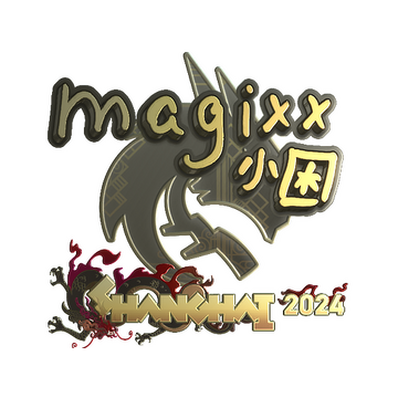 Sticker | magixx (Gold) | Shanghai 2024