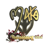 Sticker | Maka (Gold) | Shanghai 2024