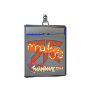 Sticker Slab | MATYS | Shanghai 2024