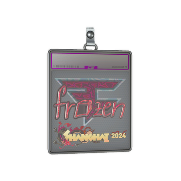 Sticker Slab | frozen (Holo) | Shanghai 2024