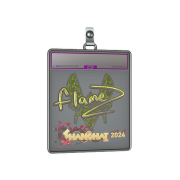 Sticker Slab | FlameZ (Holo) | Shanghai 2024