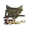 Sticker | NertZ (Gold) | Shanghai 2024