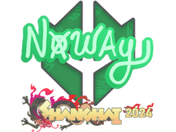 Sticker | noway | Shanghai 2024
