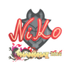 Sticker | NiKo | Shanghai 2024