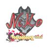Sticker | NiKo (Glitter) | Shanghai 2024
