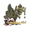 Sticker | apEX (Gold) | Shanghai 2024