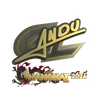 Sticker | aNdu (Gold) | Shanghai 2024
