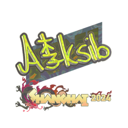Sticker | Aleksib (Holo) | Shanghai 2024