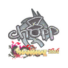 Sticker | chopper (Glitter) | Shanghai 2024