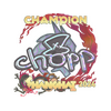 Sticker | chopper (Holo, Champion) | Shanghai 2024