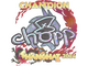 Sticker | chopper (Holo, Champion) | Shanghai 2024 | Sticker | chopper (Holo, Champion) | Shanghai 2024