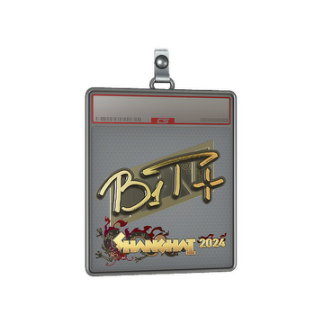 Sticker Slab | b1t (Gold) | Shanghai 2024