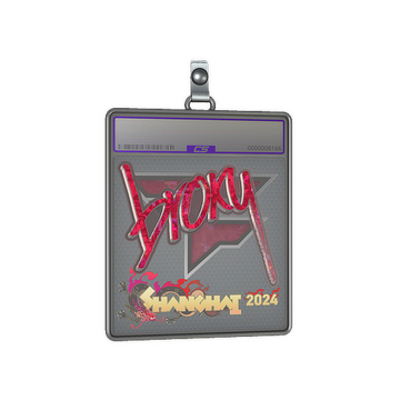 Sticker Slab | broky (Glitter) | Shanghai 2024