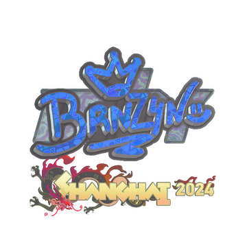 Sticker | brnz4n (Holo) | Shanghai 2024