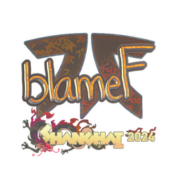 Sticker | blameF (Holo) | Shanghai 2024