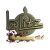 Sticker | bLitz (Gold) | Shanghai 2024
