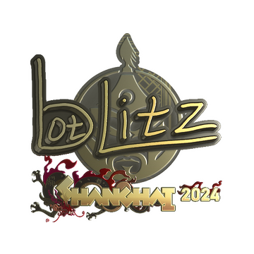 Sticker | bLitz (Gold) | Shanghai 2024