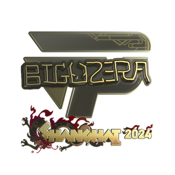 Sticker | biguzera (Gold) | Shanghai 2024