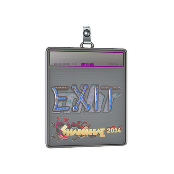 Sticker Slab | exit (Holo) | Shanghai 2024