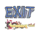 Sticker | exit (Holo) | Shanghai 2024