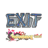 Sticker | exit (Glitter) | Shanghai 2024