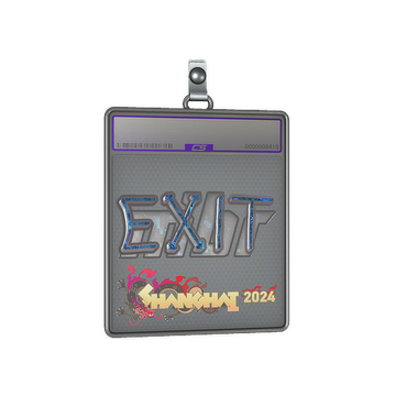 Sticker Slab | exit (Glitter) | Shanghai 2024