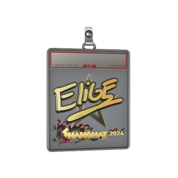 Sticker Slab | EliGE (Gold) | Shanghai 2024