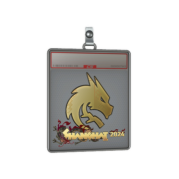 Sticker Slab | Team Spirit (Gold) | Shanghai 2024