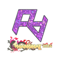 Sticker | Rare Atom (Glitter) | Shanghai 2024