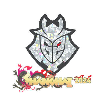 Sticker | G2 Esports (Glitter) | Shanghai 2024