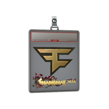 Sticker Slab | FaZe Clan (Gold) | Shanghai 2024