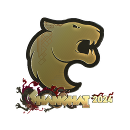 Sticker | FURIA (Gold) | Shanghai 2024