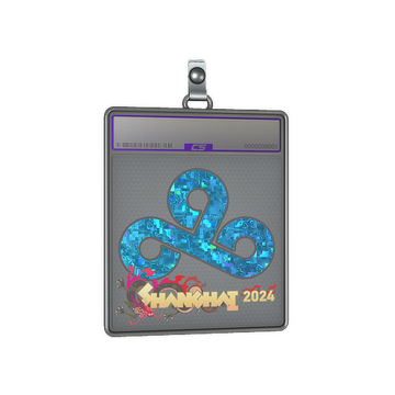 Sticker Slab | Cloud9 (Glitter) | Shanghai 2024