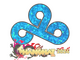 Sticker | Cloud9 (Glitter) | Shanghai 2024