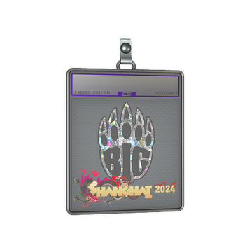 Sticker Slab | BIG (Glitter) | Shanghai 2024