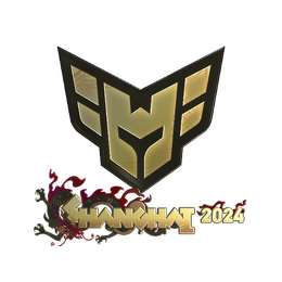 Sticker | HEROIC (Gold) | Shanghai 2024