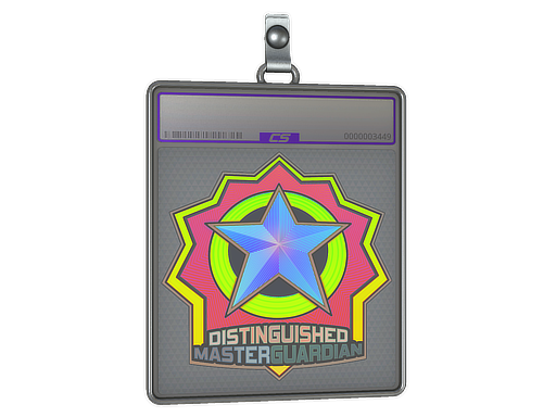 Sticker Slab | Distinguished Master Guardian (Holo)